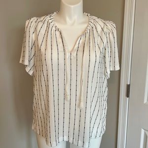 Madewell Striped Shirt, XL